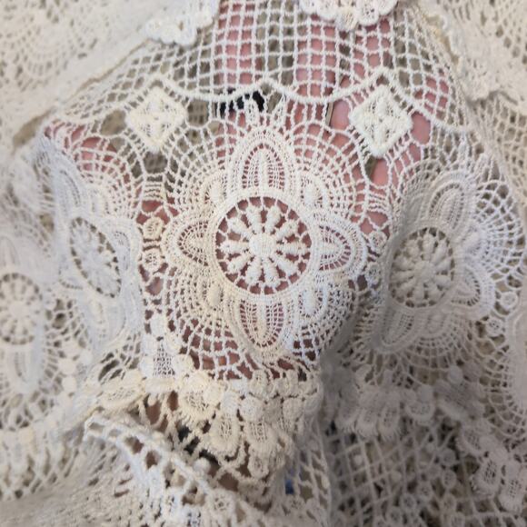 Festival Summer Crochet Mini Dress - Picture 6 of 6